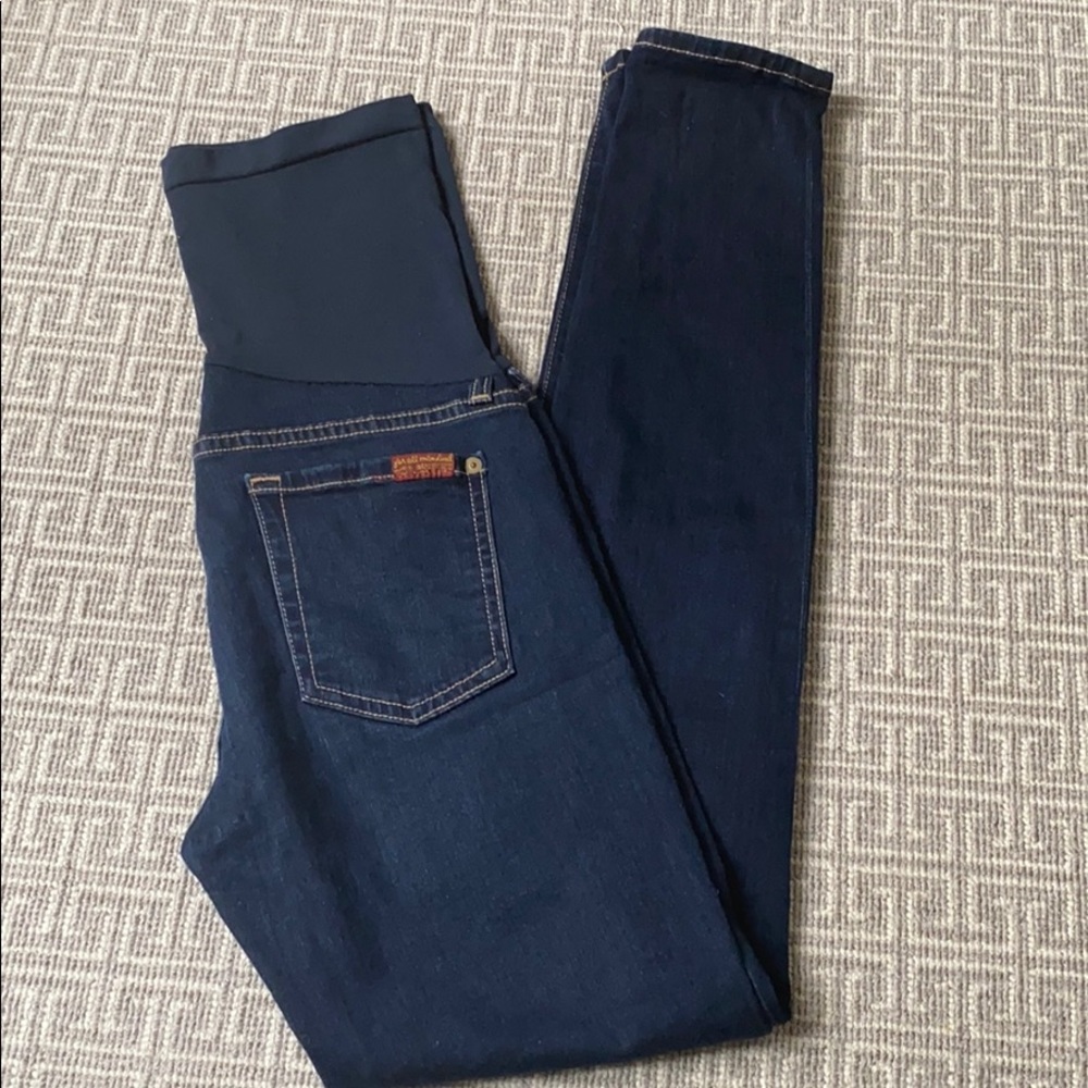 7 For All Mankind Maternity Jeans. Size 26.